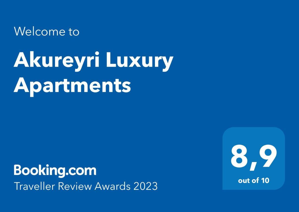 Akureyri Luxury Apartments Eksteriør billede